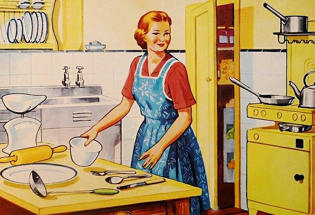 žena v kuchyni